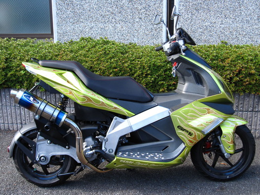 DERBI GP-1 250ie レアルパイソンマフラー