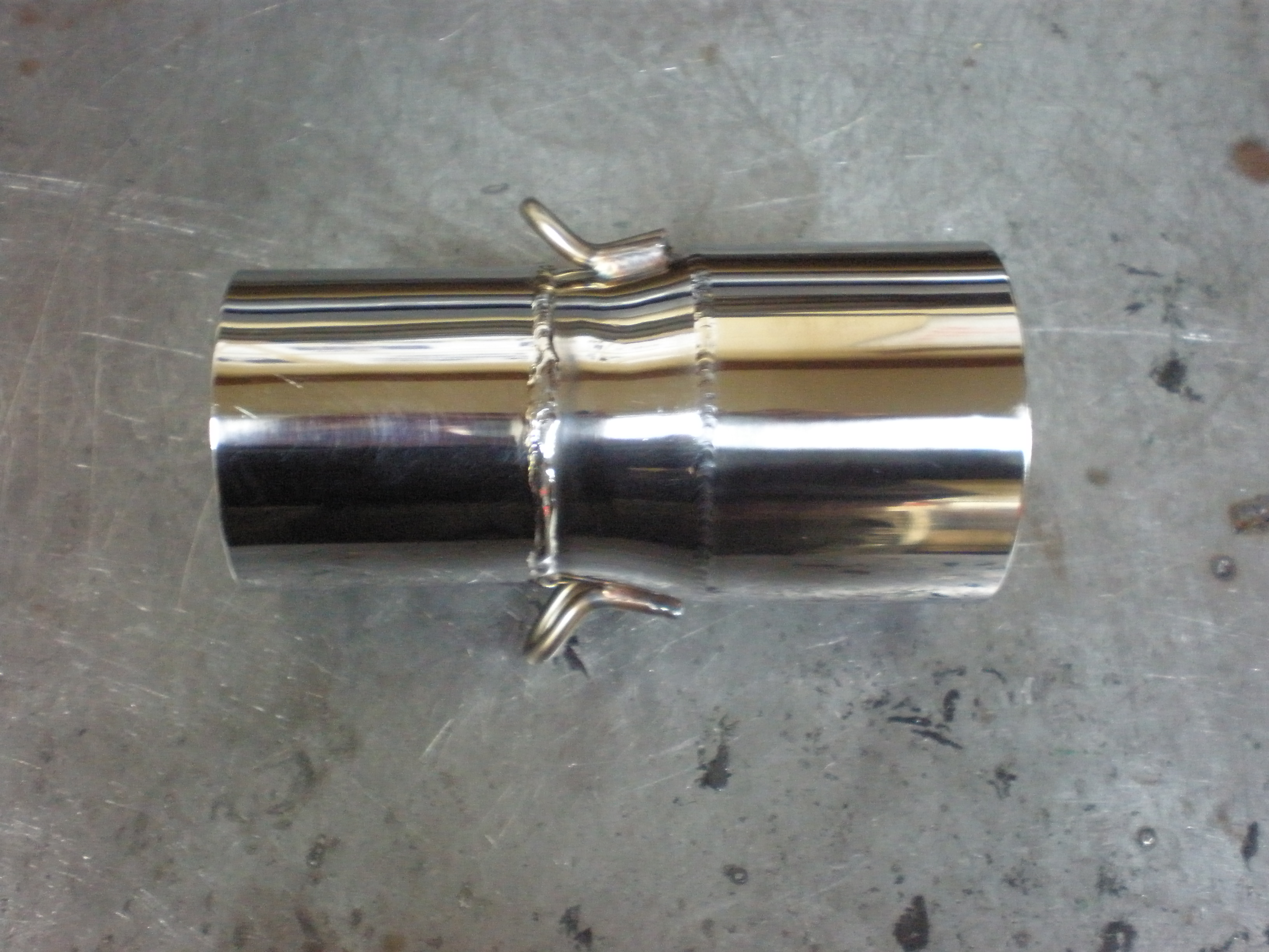 逆バージョン サイレンサーアダプター製作方法 Bmwカスタムパーツ ワンオフマフラーのr Style