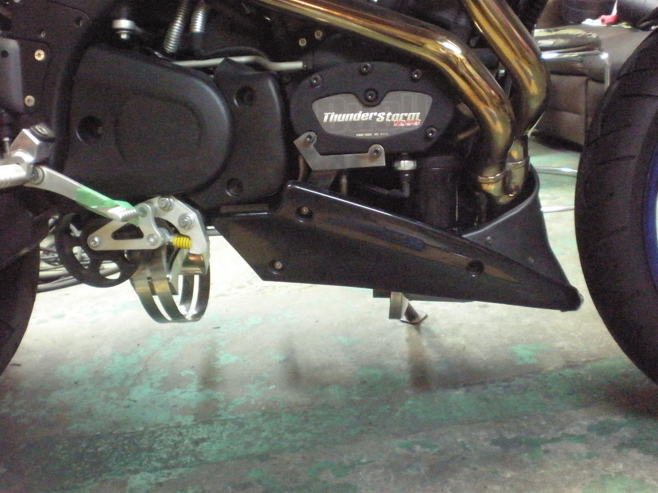 Buell XB12ss チンスポイラーステー製作 vol,3 : BMWカスタムパーツ