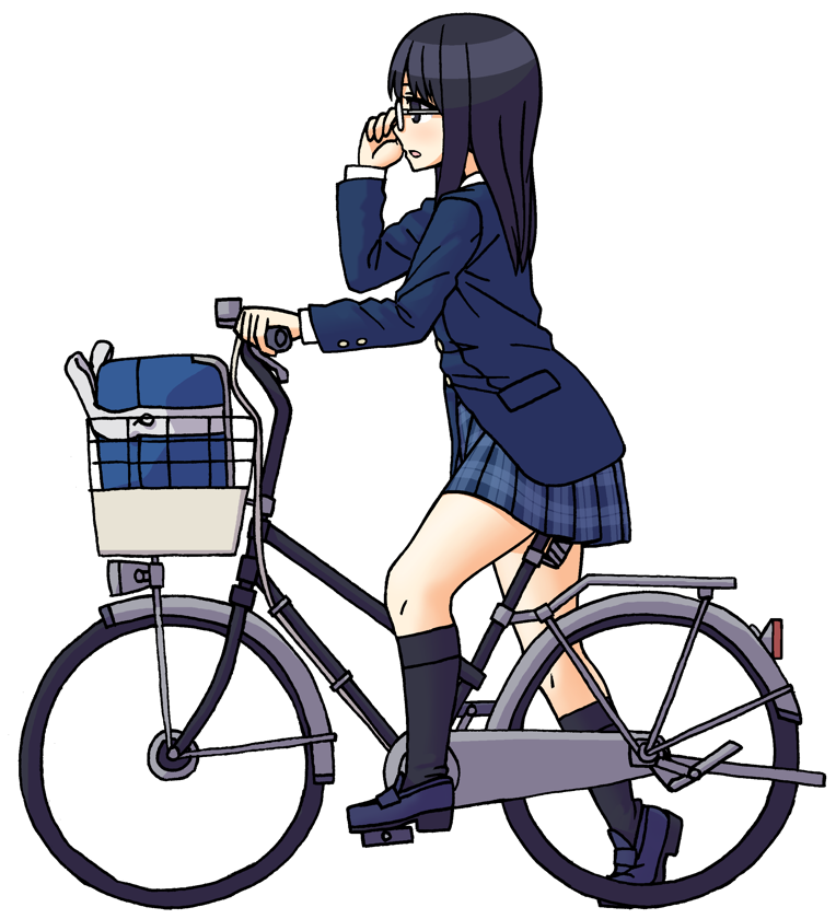 自転車女子高生さん : たまいれ