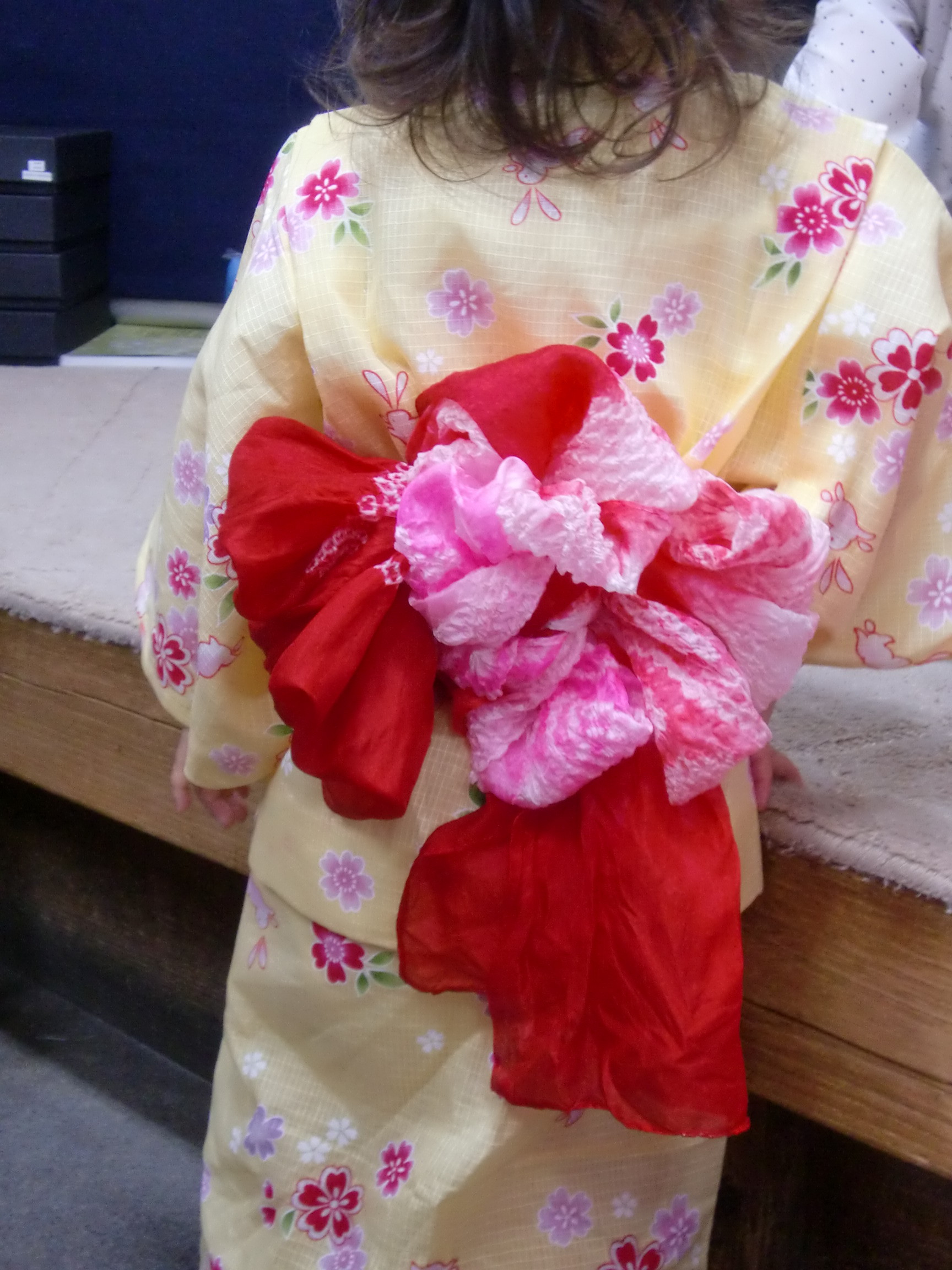 浴衣ファッションショー はばたけ まるせい呉服店