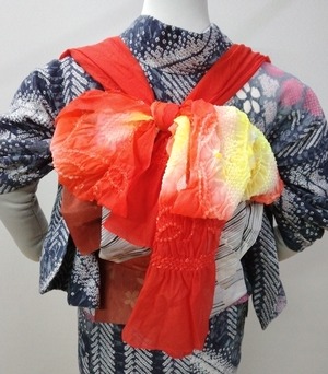 さんさ踊り太鼓・バチ金具襷（たすき）付き m40412885094_1.jpg