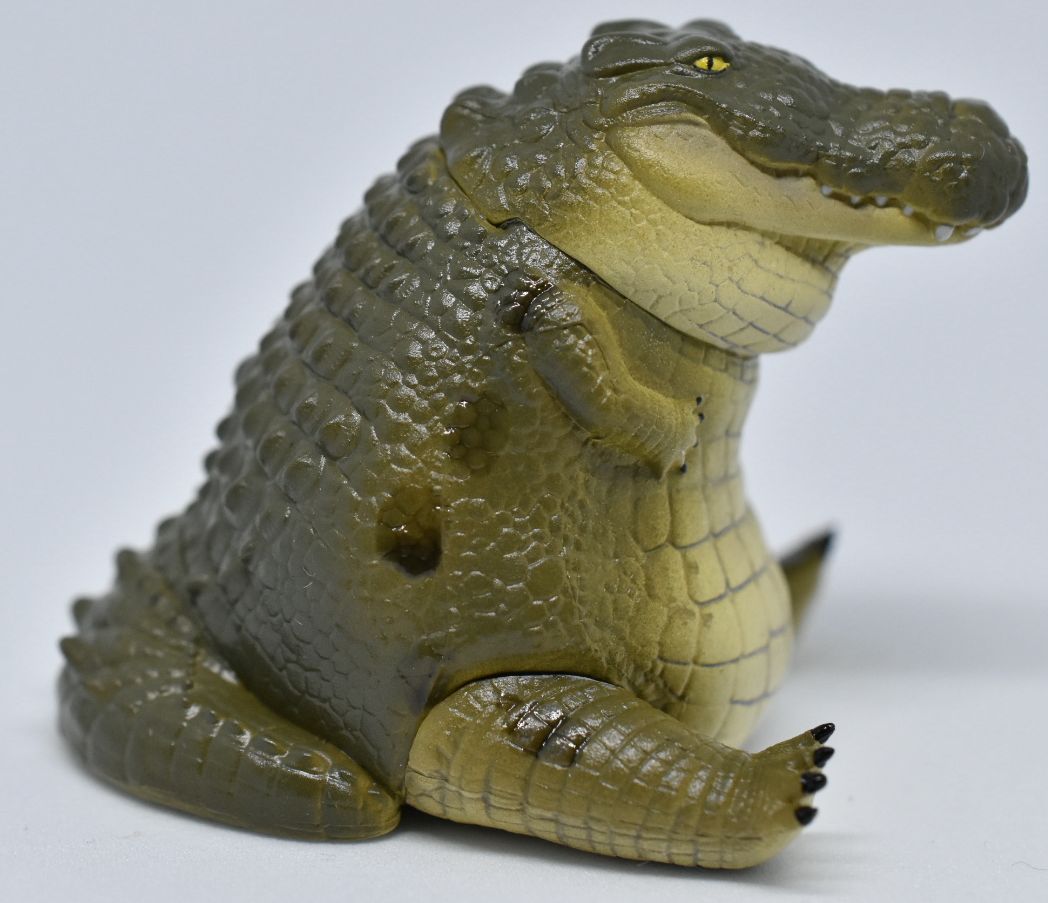 リーベンスタジオ アニマルフィギュアマスコット」ワニ : 五徳の玩具箱