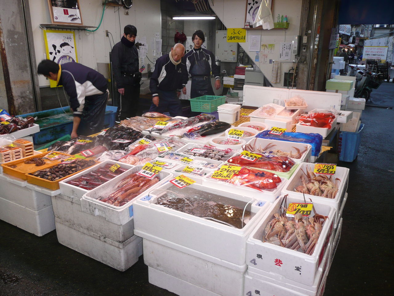 丸正水産 鮮魚店 京都 中央市場 の紹介 鮮魚 有 丸正水産 京都中央卸売市場