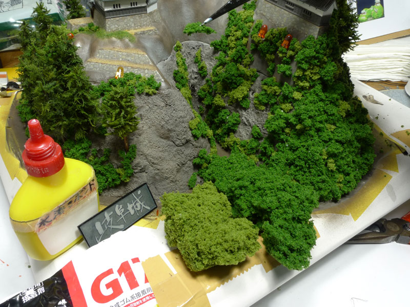 【完成品】岐阜城　童友社 岐阜城 [ 1/350 scale - 童友社 ] | mattariLife