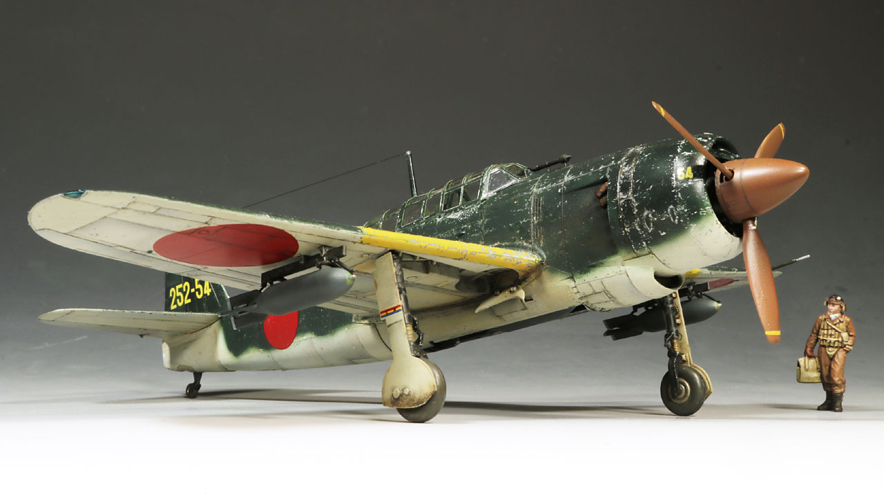中古プラモデル 1/48 D4Y2/3 彗星 バキュームキャノピー w/塗装
