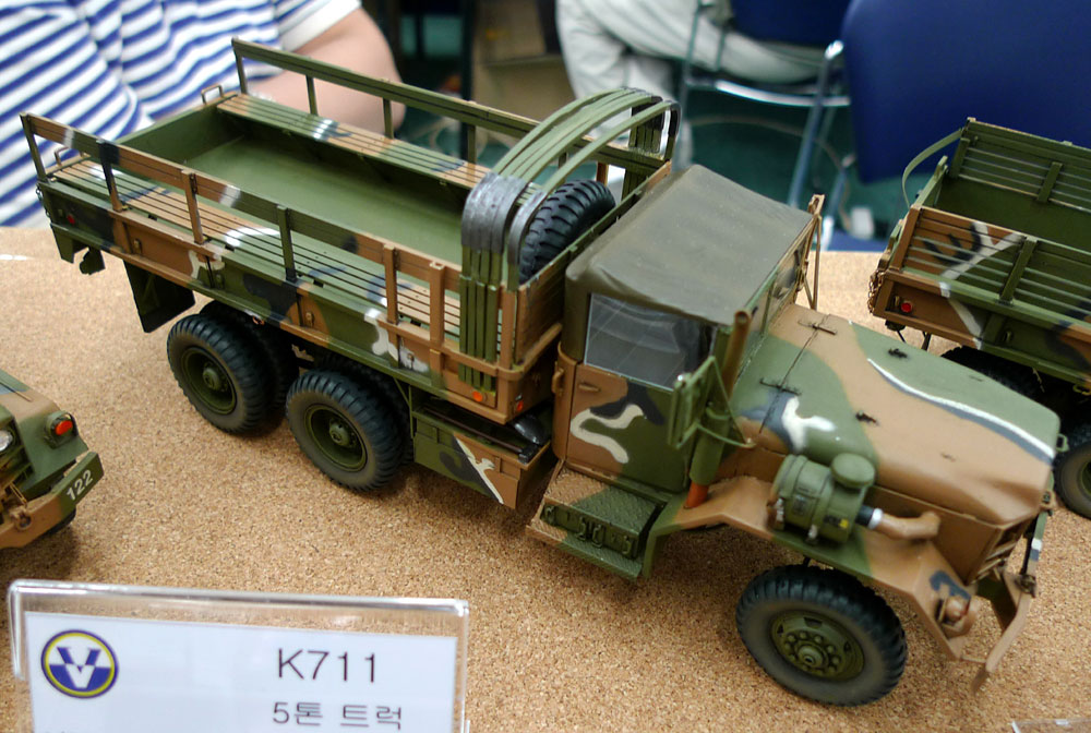 韓国ホビーフェアへ19 韓国ホビーフェア3 韓国軍AFV作品