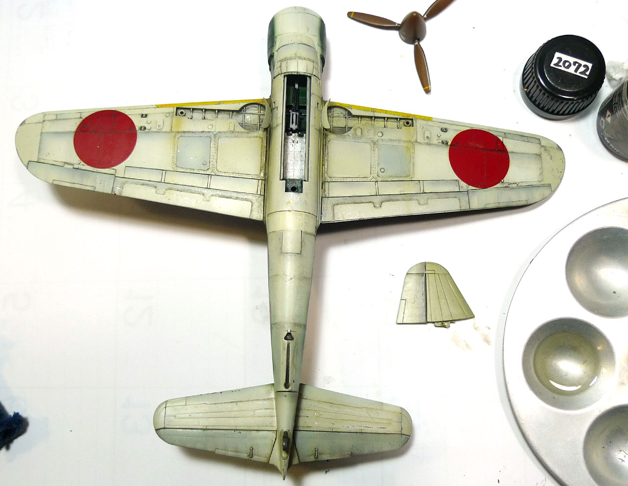 彗星三三型の製作2/2 ﾌｧｲﾝﾓｰﾙﾄﾞ1/48 : SHiGE's diary