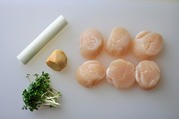 ホタテの生姜ソース - 材料
