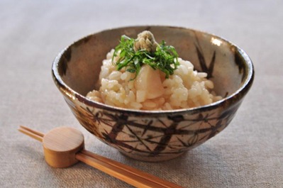 ホタテバターご飯