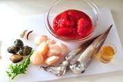 貝柱のペスカトーレ-材料