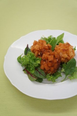 Recipe23：ホタテとイカのパン揚げ