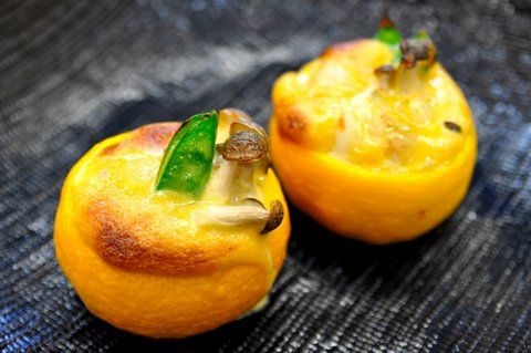 Recipe08：ほたての柚子釜焼き