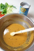 ボールに各種材料を入れよく混ぜる