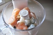 フードプロセッサーですり身を作る