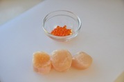 帆立貝柱の酒蒸し-材料