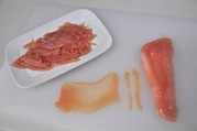 鶏胸肉のせん切り