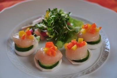Recipe49：ほたてのお野菜たっぷりカルパッチョ