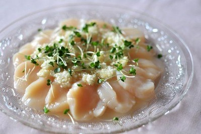 Recipe31：ホタテの生姜ソース