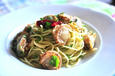 Recipe39：ベビー貝柱のスパゲティ