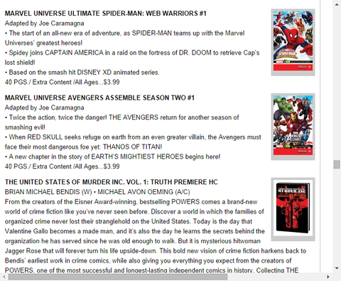 マーベル・ユニバース・アルティメット・スパイダーマン：ウェブ・ウォーリアーズ #1のプレビュー！