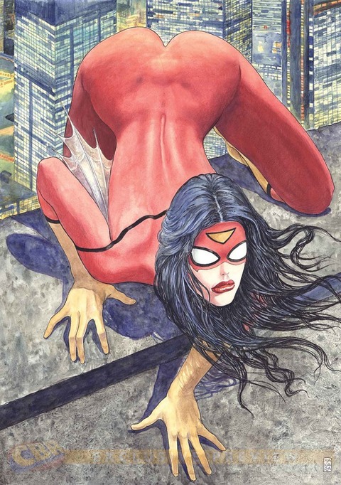 SPIDERWOMAN001Manara-06299-600x853