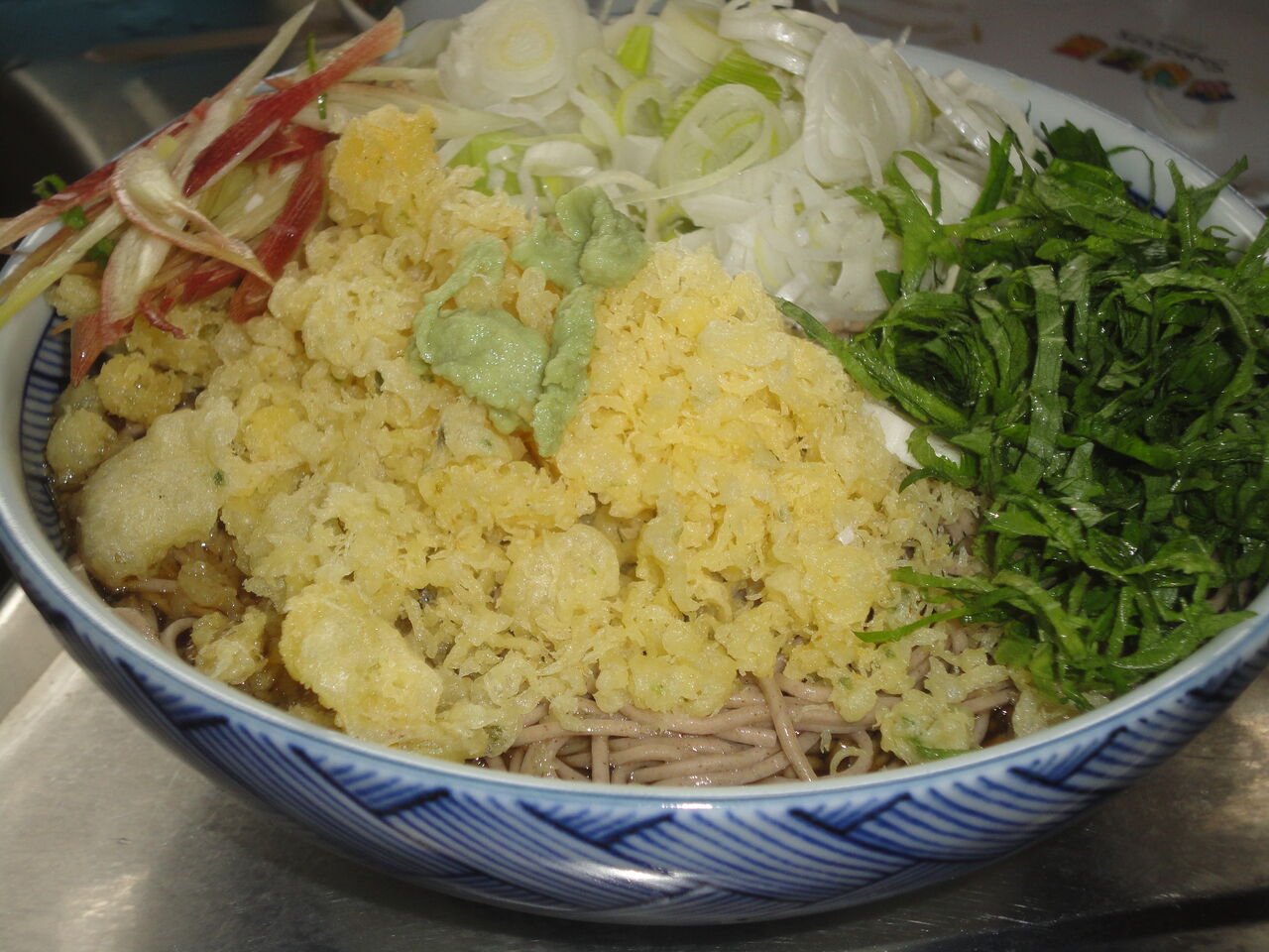 冷やしたぬき蕎麦 麵ウィーク第3弾 うまい さすが蕎麦 寒い マサ料理 耽溺 マサ青木の美食とクルマ 冷やしたぬき蕎麦 麵ウィーク第3弾 うまい さすが蕎麦 寒い マサ料理 耽溺 マサ青木の美食とクルマ