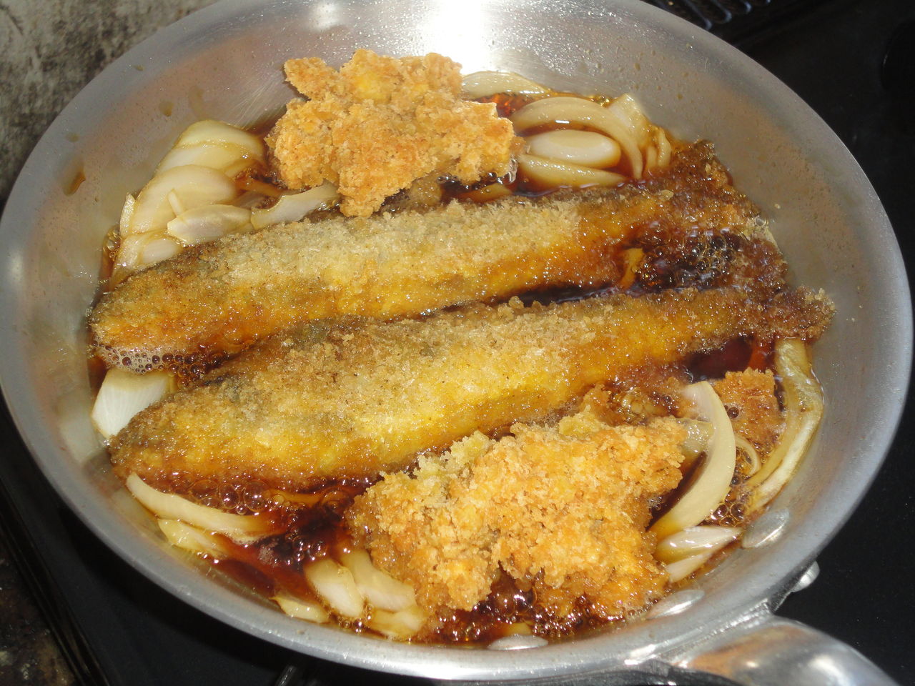 鮎フライ丼 味は良いのにアバラ骨が邪魔だ マサ料理 耽溺 マサ青木の美食とクルマ