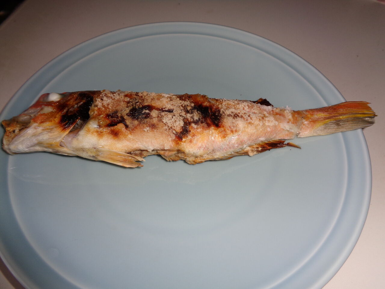 甘鯛の塩焼き うまい ふんわり軽やか甘い身 マサ料理 耽溺 マサ青木の美食とクルマ