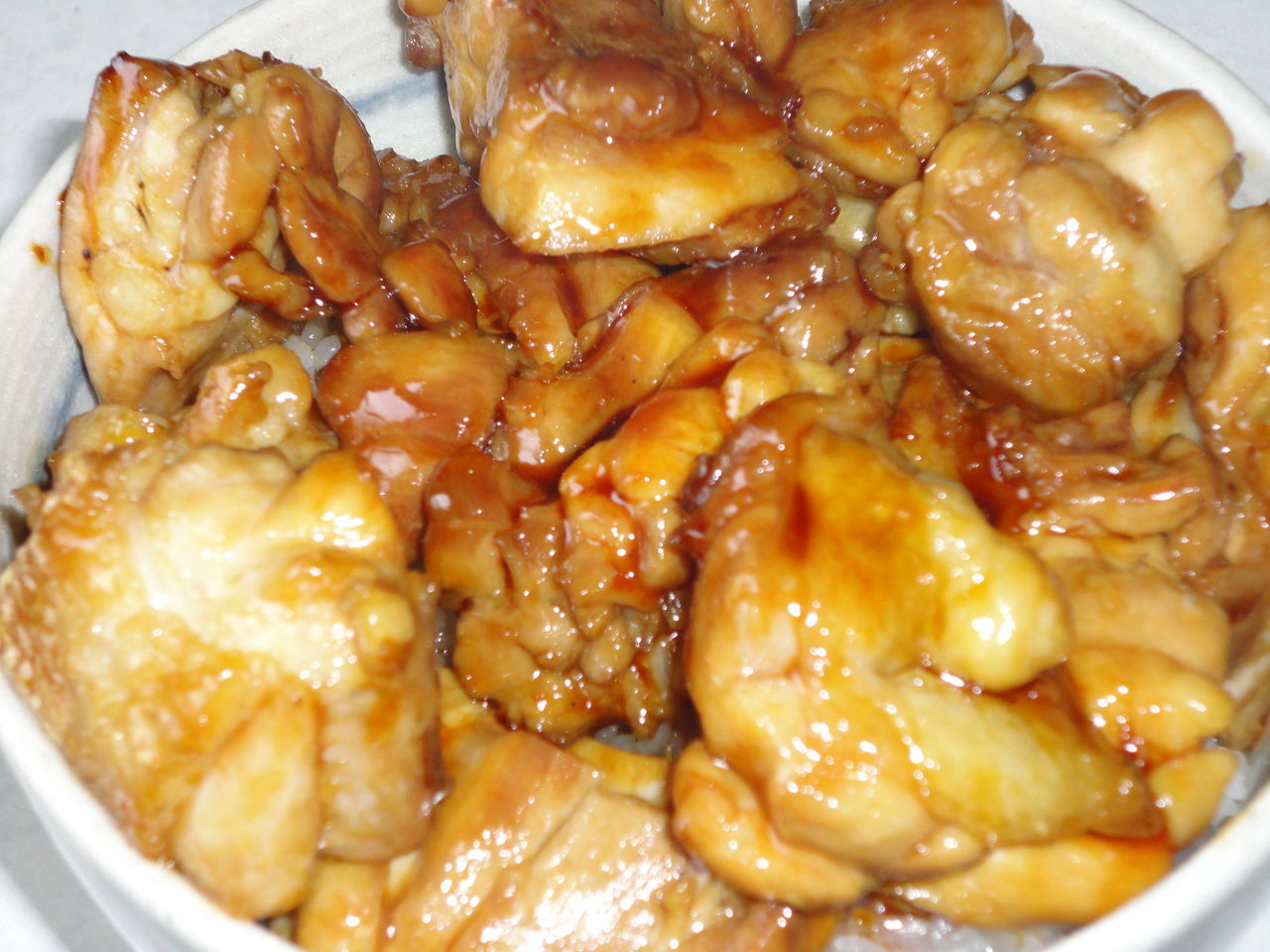 鶏照り焼き丼 マサ料理 耽溺 マサ青木の美食とクルマ 鶏照り焼き丼 マサ料理 耽溺 マサ青木の美食とクルマ