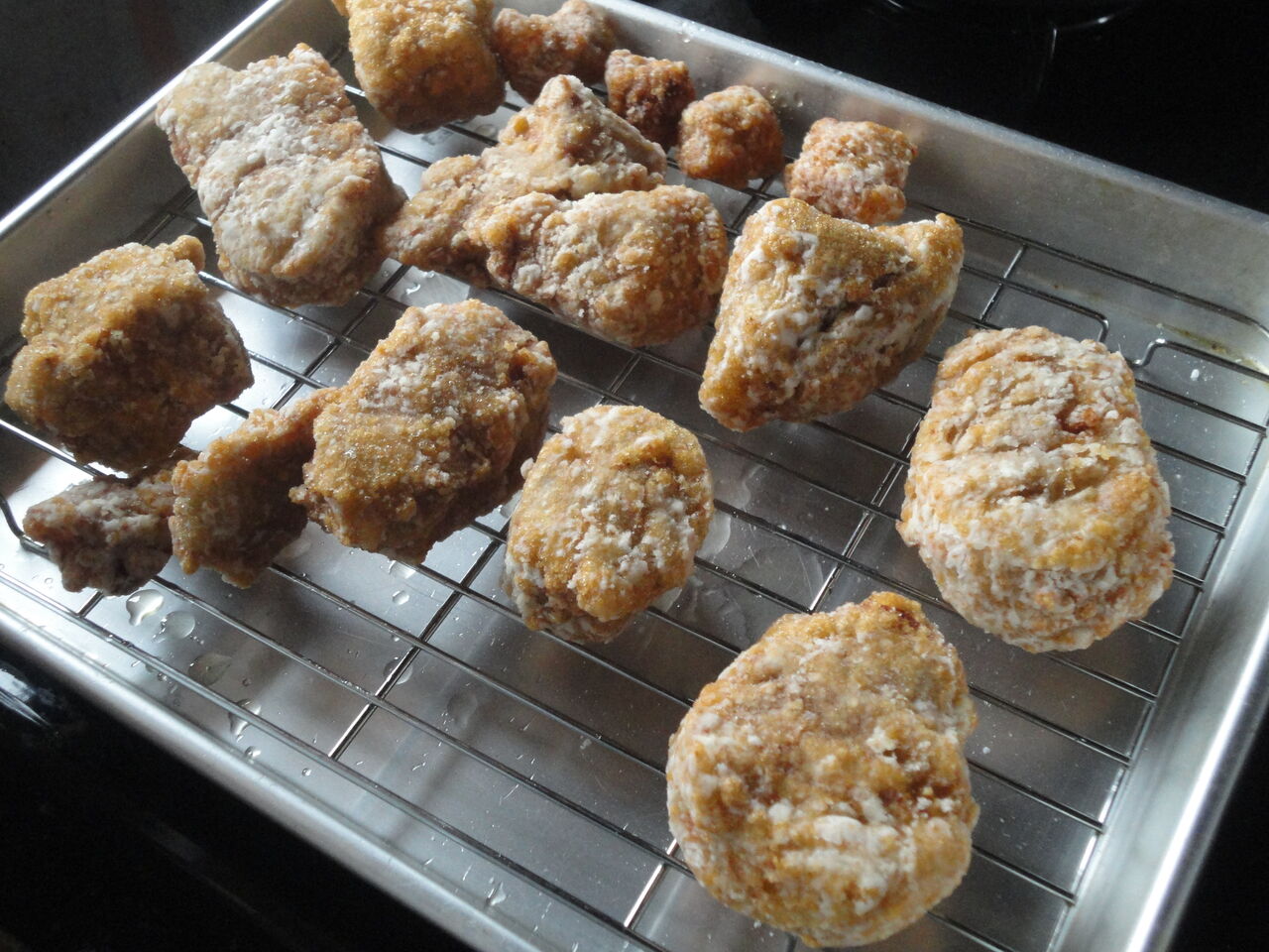 豚ヒレ背ロース肩ロース唐揚げ うまい 最強 肉汁もうま味もじゅわわわわっ マサ料理 耽溺 マサ青木の美食とクルマ
