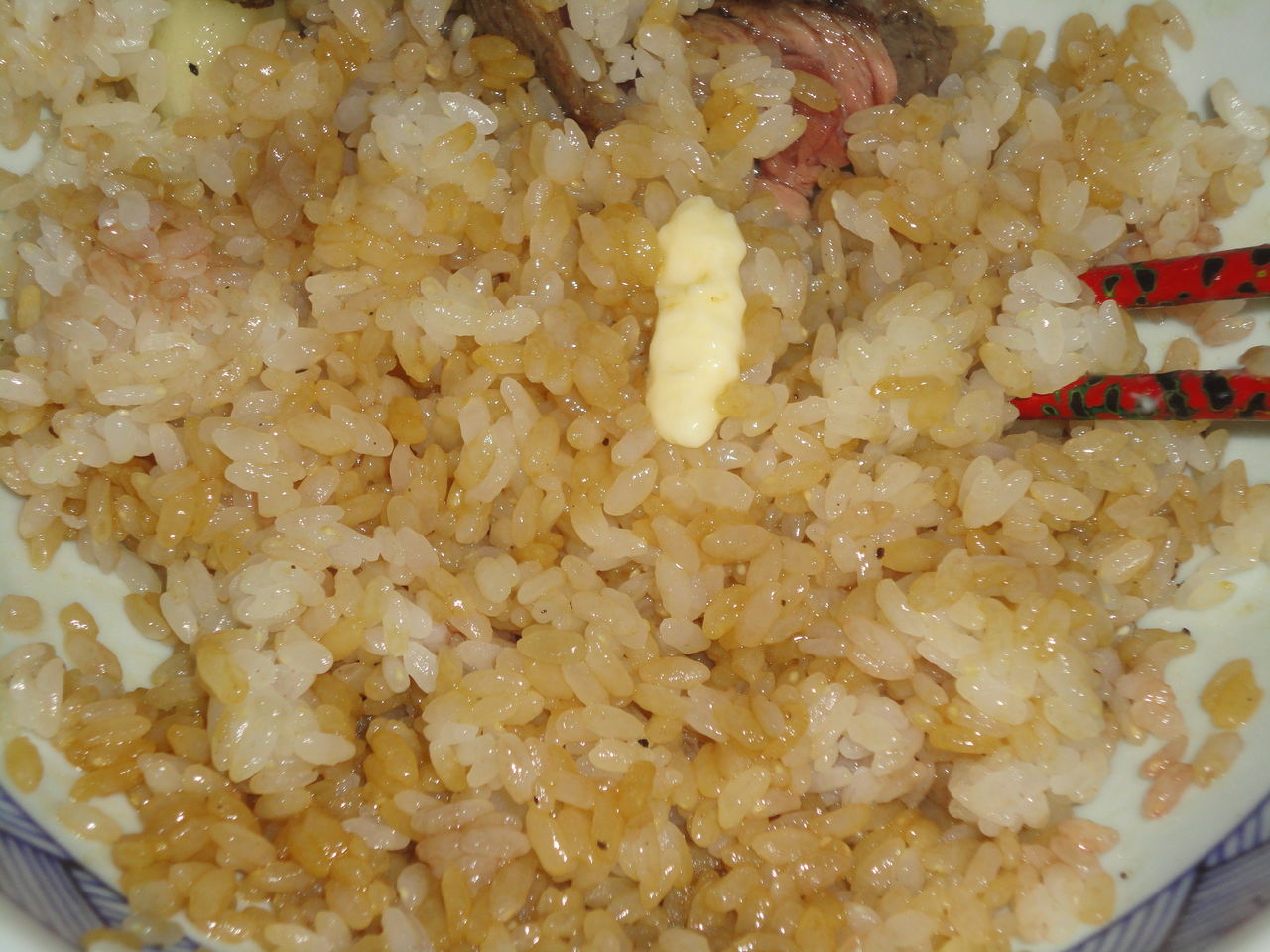 ６００ｇステーキ丼バター醤油味 うまい 前回より更に マサ料理 耽溺 マサ青木の美食とクルマ