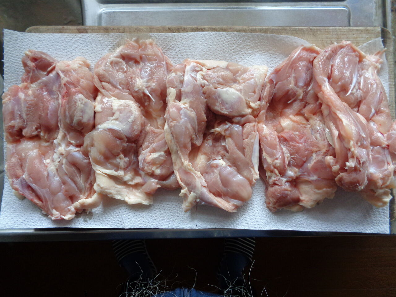 ｗ衣 片栗粉 小麦粉 鶏もも唐揚げガーリックパウダー味 上品でつまらない味 マサ料理 耽溺 マサ青木の美食とクルマ