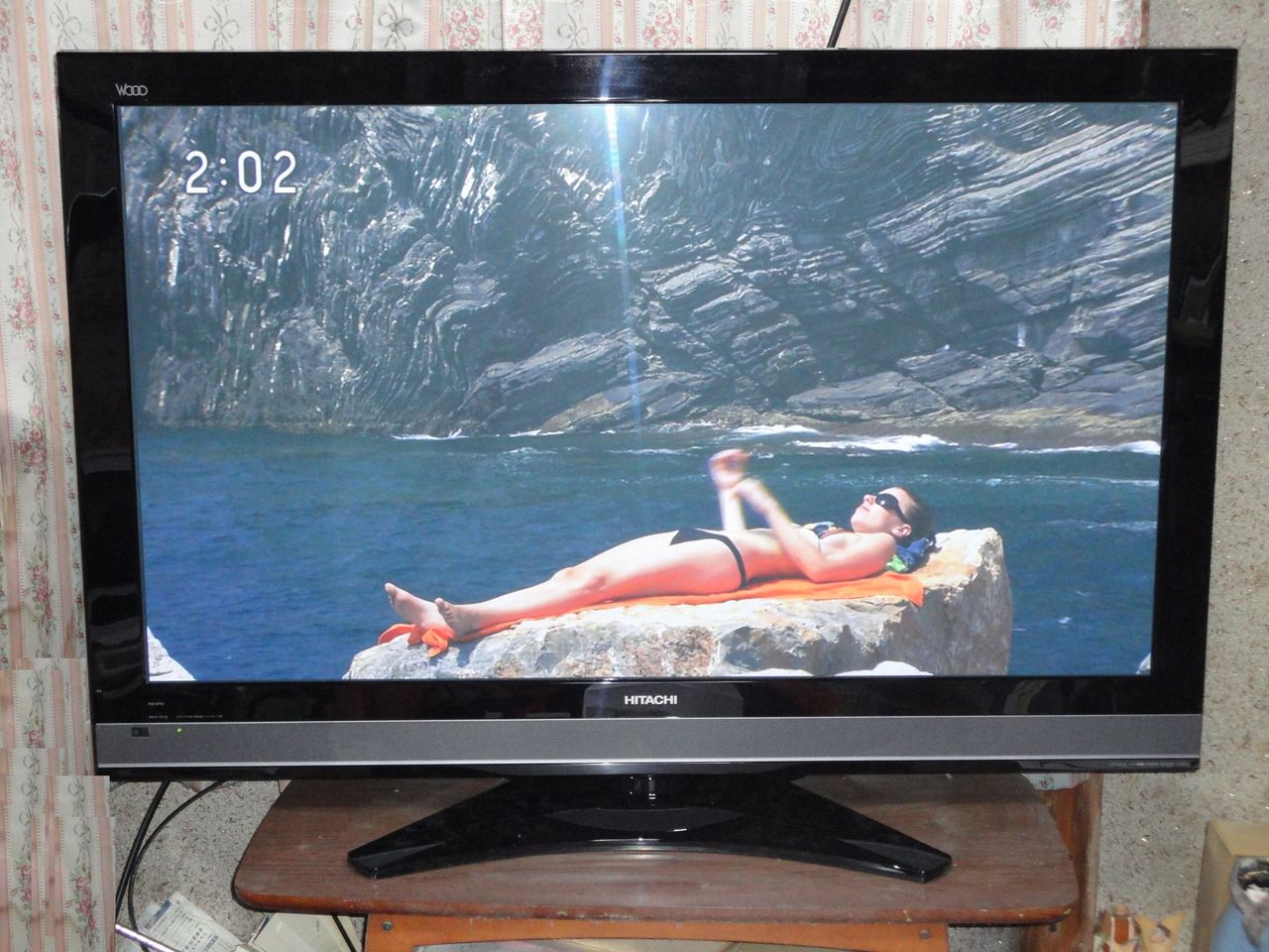 でっかいテレビ（日立プラズマ50型） : 耽溺、マサ青木の美食とクルマ