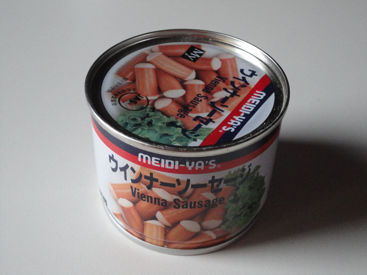 MEIDI-YA ウインナーソーセージ缶詰、懐かしうまし！（明治屋