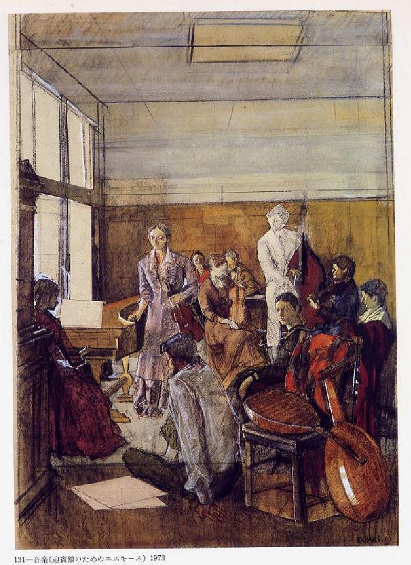 Cusual[いや～、ひさしぶりだね！ 音楽、絵画青年達] : masa5fantasist