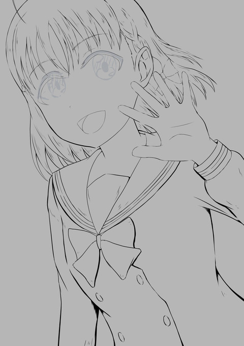 ラブライブサンシャイン5周年記念.線画