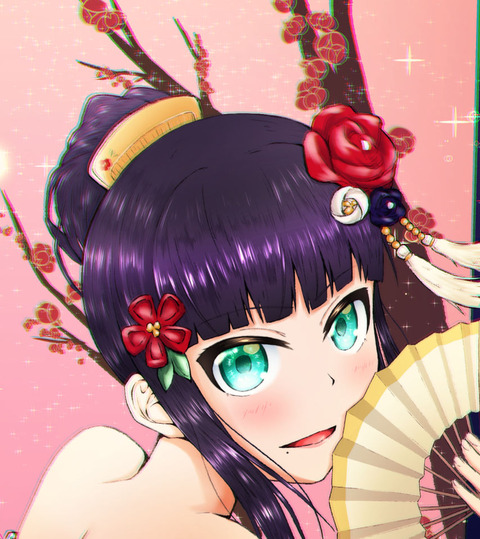 黒澤ダイヤ生誕祭2021.1.1.顔
