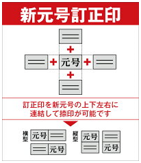 元号ゴム印