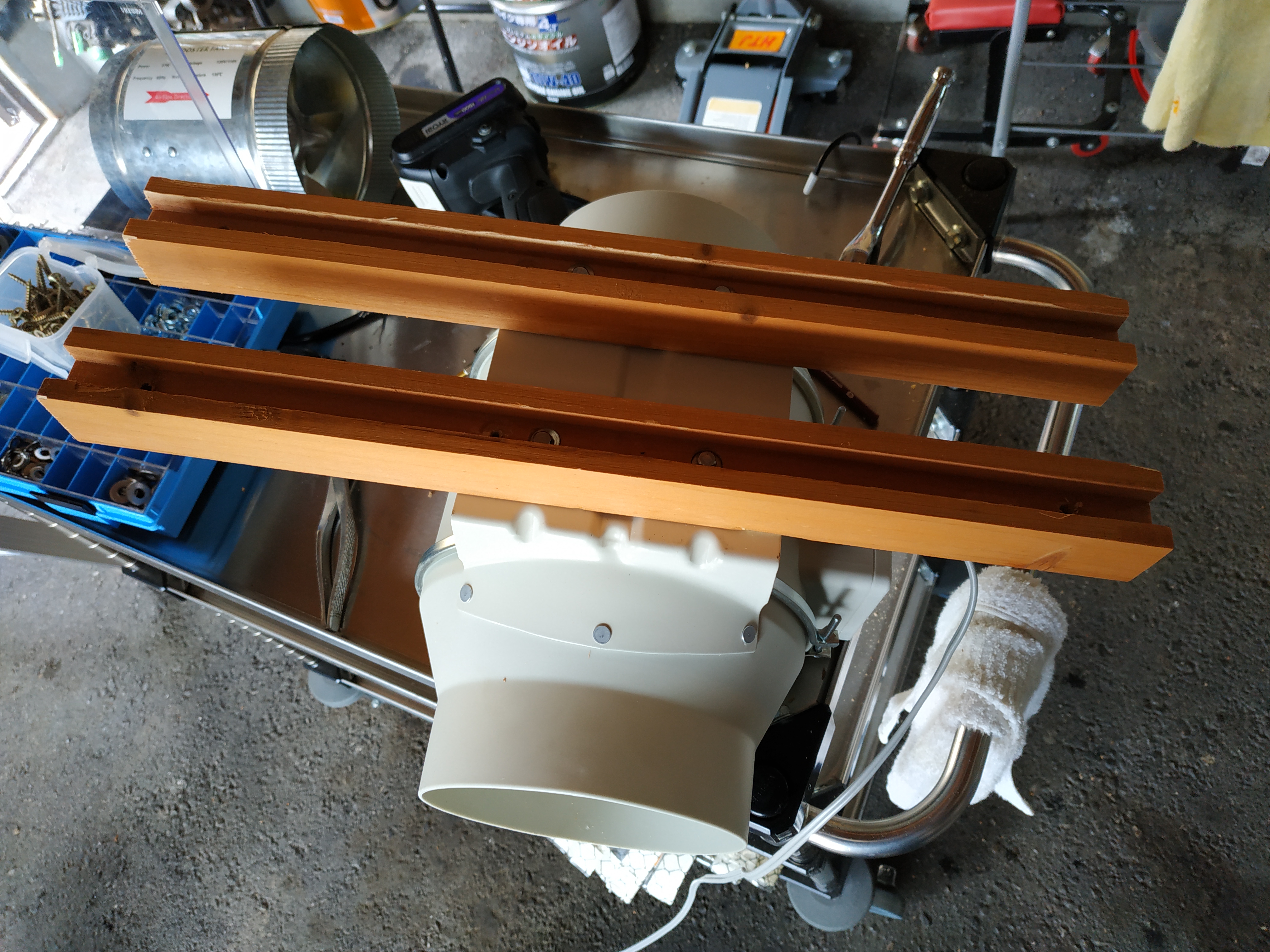 MORH製自家用排煙装置(焼肉用) 