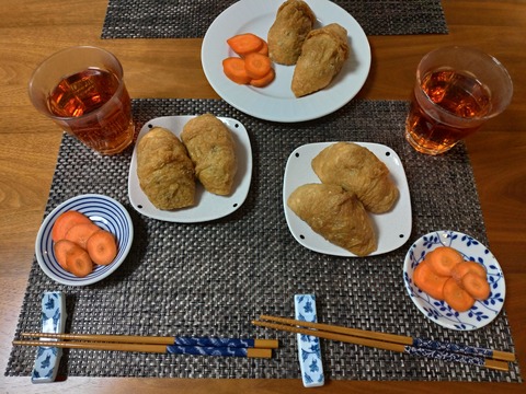 酵素玄米入りおいなりさん