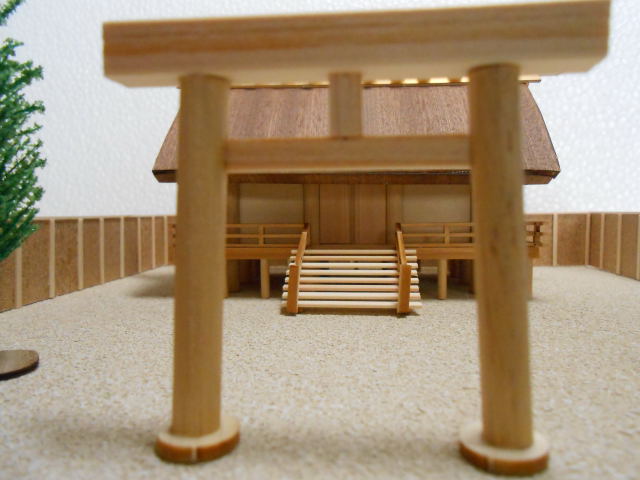 神明造り 神社 : ペーパークラフト三昧＋模型