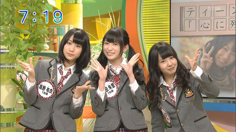 【NMB48】NMBのヴィジュアル3TOPはこの3人であってる?