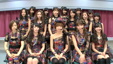 ここで篠田麻里子をセンターにしたら、やすすは天才!!!!【AKB48】