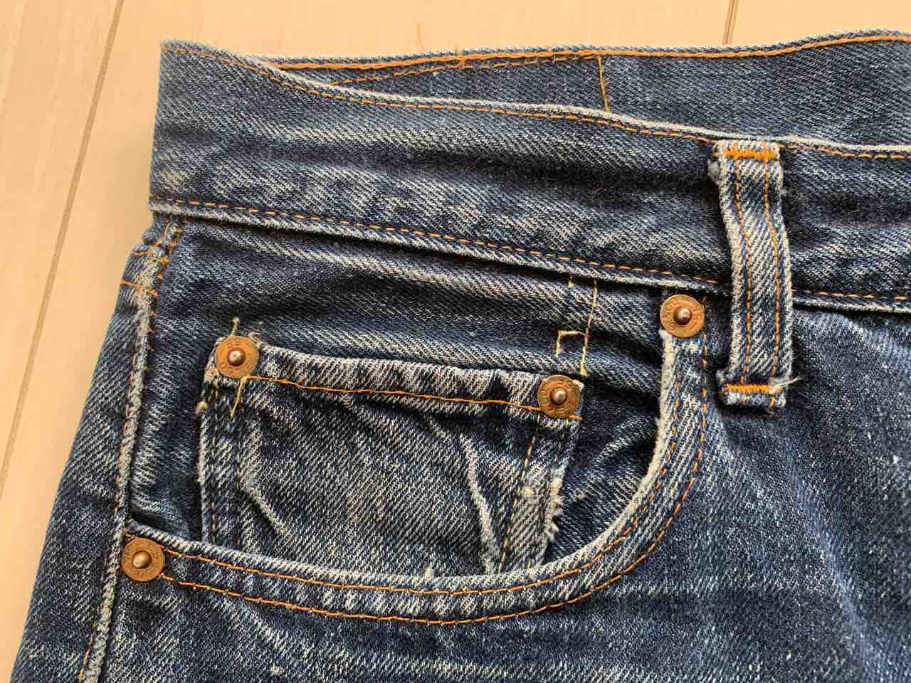 リーバイス501「66モデル」ヒゲ落ちの個体を購入 : ほぼアメカジな 