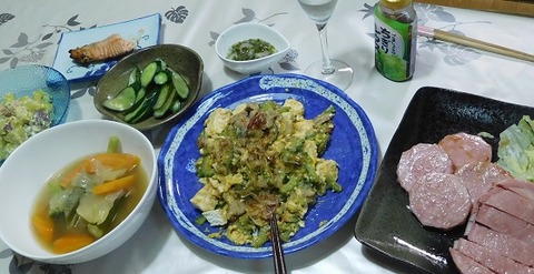 9月11日の夕食