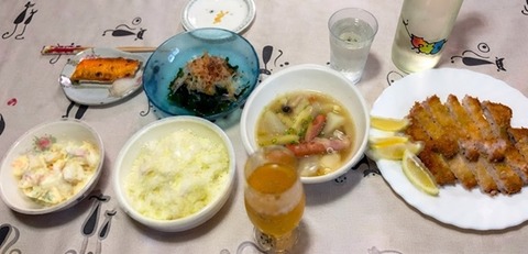 8月2日の夕食