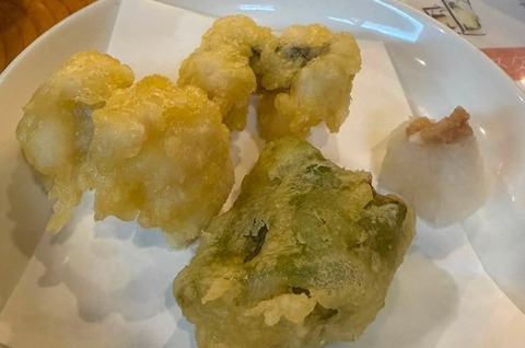 鱧の天ぷら