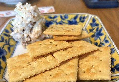 島らっきょうのツナマヨネーズ和え