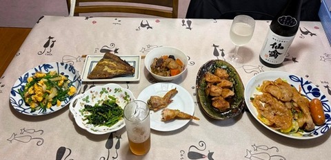 7月31日の夕食